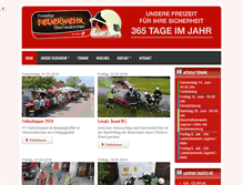 Tablet Screenshot of ff-oberneukirchen.at